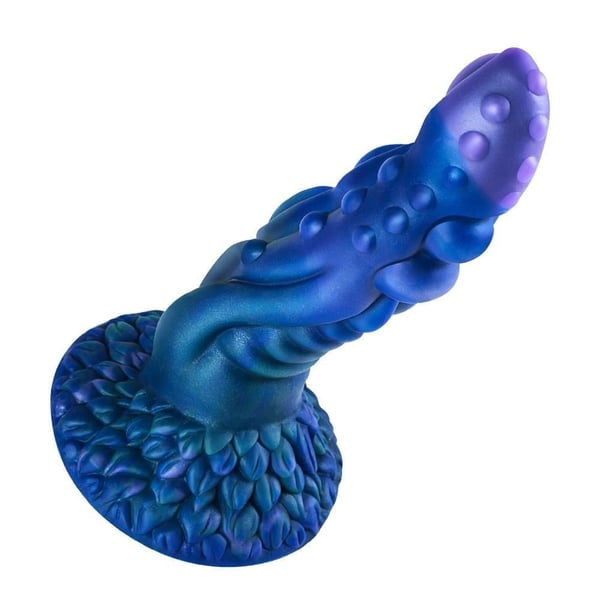 Belden Bağlamalı 21,6 cm Gerçekçi Kalın Dildo Penis - Monster47