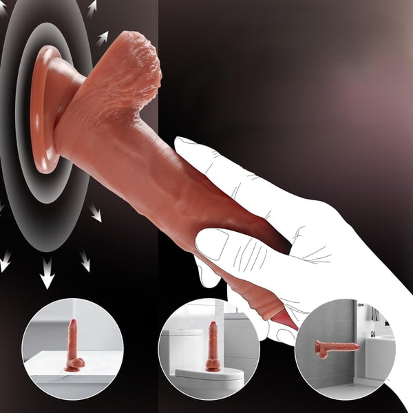 Belden Bağlamalı USB Manyetik Şarjlı 21,5 cm İleri Geri Hareketli Titreşimli Dildo - Marshall