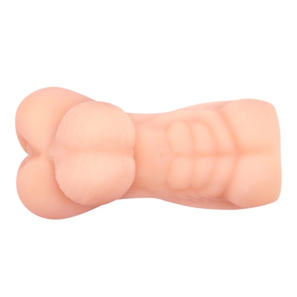 3 Boyutlu Testisli Yarım Erkerk Vücutlu Suni Anal Mastürbatör