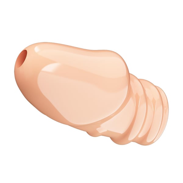Kalınlaştırıcı Ten Rengi Penis Kılıfı - Jeremy
