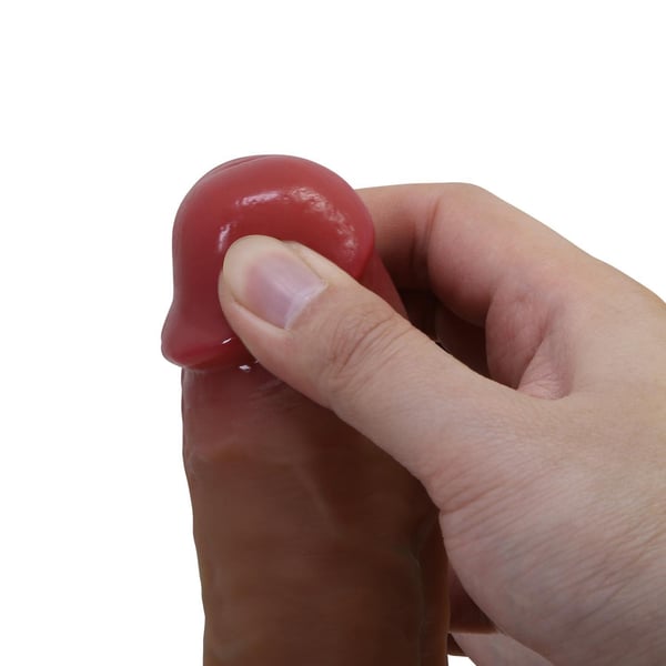 17,3 cm Realistik Vantuzlu Dildo Penis - Curtis