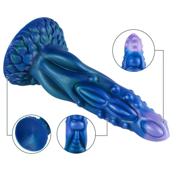 21,6 cm Gerçekçi Kalın Dildo Penis - Monster47