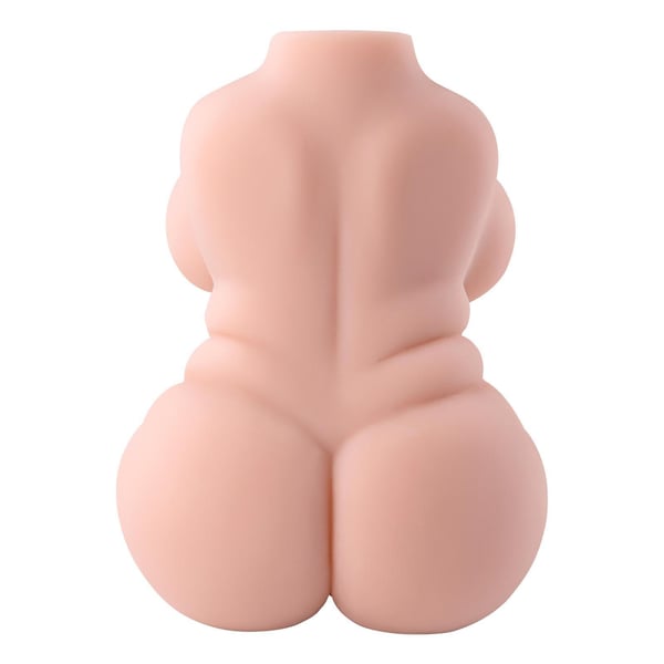 USB'den Manyetik Şarjlı Titreşim Fonksiyonlu Realistik Yarım Vücut - Ejleen Pussy
