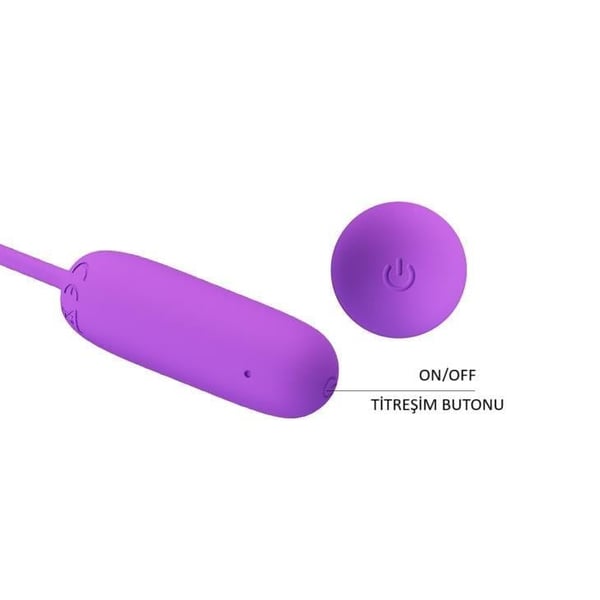 USB Şarjlı 12 Fonksiyonlu Masaj Vibratörü Zevk Yumurtası- Joyce