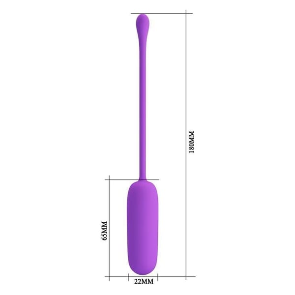 USB Şarjlı 12 Fonksiyonlu Masaj Vibratörü Zevk Yumurtası- Joyce