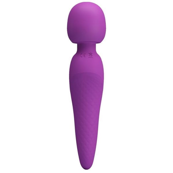 USB Şarjlı 7 Titreşimli Masaj Vibratörü Bayan Klitoris Uyarıcı Vibratör - Meredith