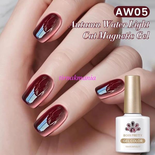 BORN PRETTY 10ml Autumn Water Light Kedi Gözü Kalıcı Oje AW05 (60216)