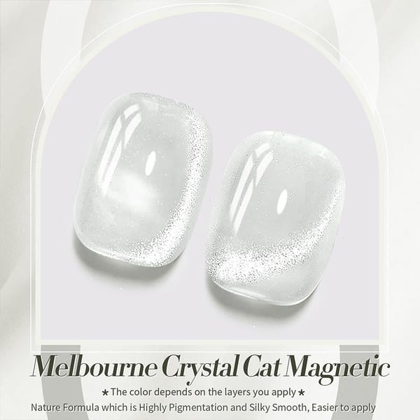 BORN PRETTY 10ml Crystal Cat Magnetic Gel Milky Cat MY42 (60946)