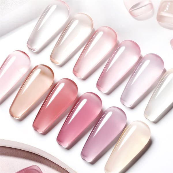 BORN PRETTY 10ml Jelly Nude Seri Kalıcı Oje (56347)