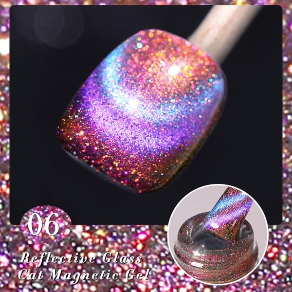 BORN PRETTY 10ml Reflective Kedi gözü jel Renk:06 (57332)