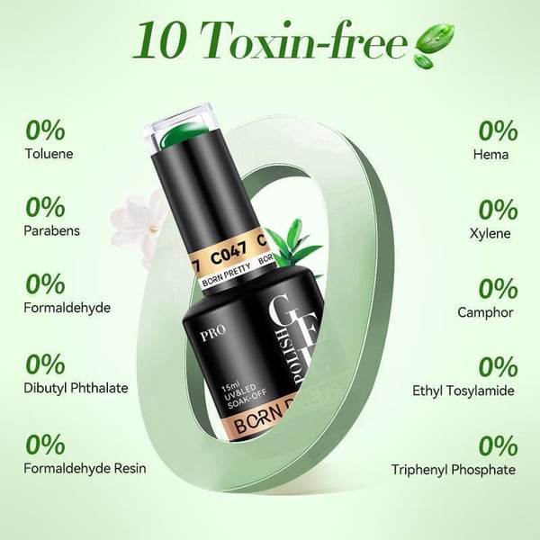 Born Pretty 15 ml kalıcı oje C001 (58740)