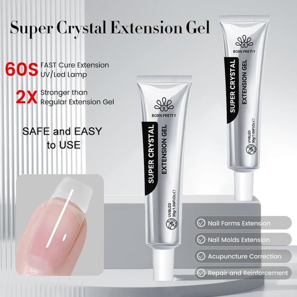 BORN PRETTY 30 ml Super Crystal Extension Nail Gel 59472