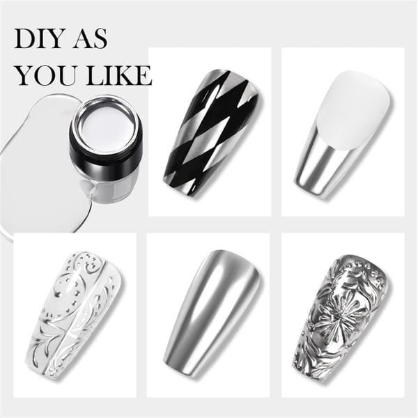BORN PRETTY 5ml Silver Metallic Drawing (Çizim) jeli (56536)