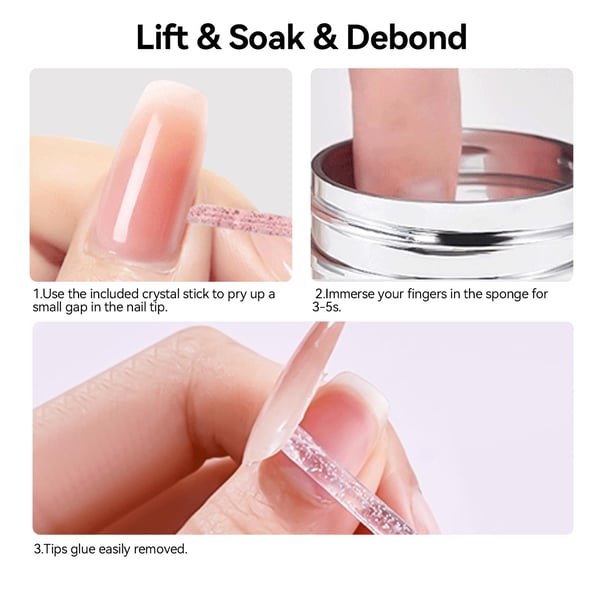 BORN PRETTY 80ml Debonder - Hızlı Tips çıkartıcı (61688)