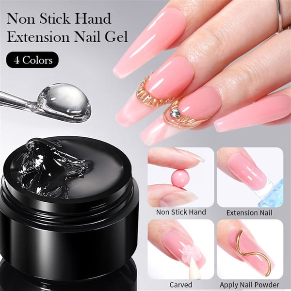 Born Pretty Non stick  Extension Gel Şeffaf (55318)
