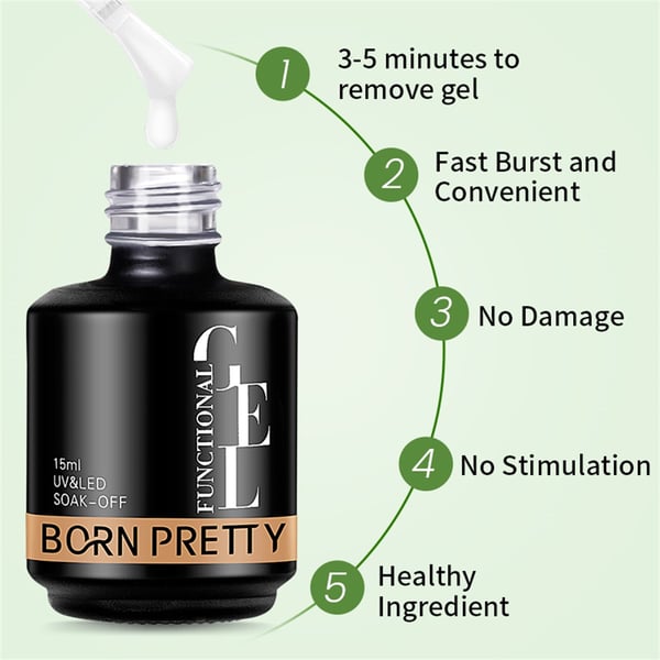 Born Pretty oje sökücü (Gel Remover) 55533