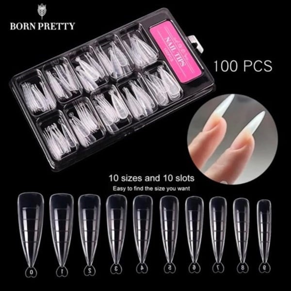 Born Pretty Poly Jel Sivri Tips (kompozit) 51580