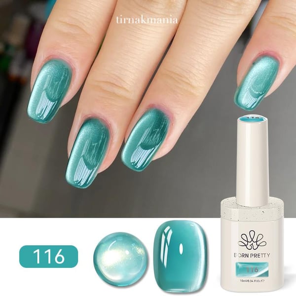 BORN PRETTY PRO TERRA 10ml Hema - Tpo Free Colorful Kedi Gözü kalıcı oje 116 (62660)