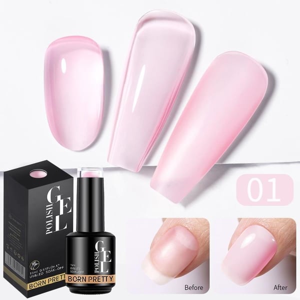 Born Pretty Rubber Base Jel 01 (56595)