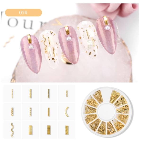 Metal Nail Art Tırnak süsü (F693-7)