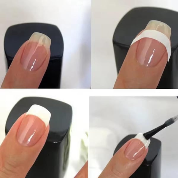 Nail art French Bant (01) 59193