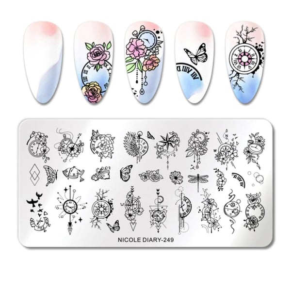 Nicole Diary metal stampa tabakası ND-249
