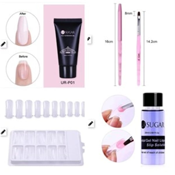Poly Gel 4'lü set