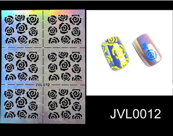 Tırnak Şablon JVL012