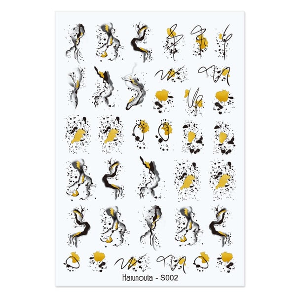 Üç boyutlu yapışkanlı sticker S002 (53519-2)