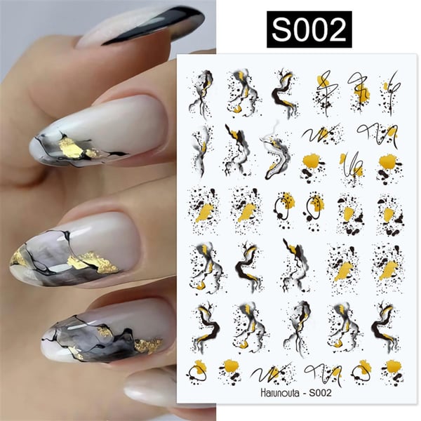 Üç boyutlu yapışkanlı sticker S002 (53519-2)