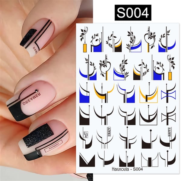 Üç boyutlu yapışkanlı sticker S004 (53519-4)