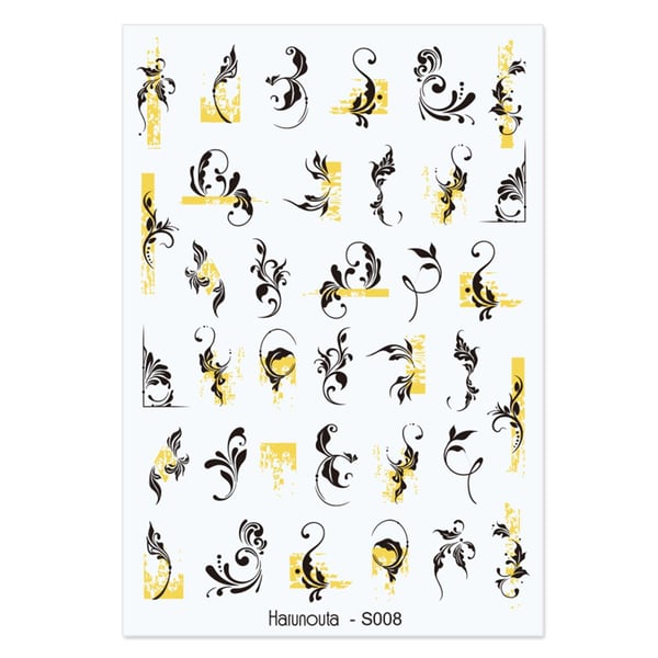 Üç boyutlu yapışkanlı sticker S008 (53790-2)