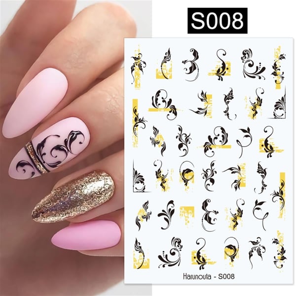 Üç boyutlu yapışkanlı sticker S008 (53790-2)