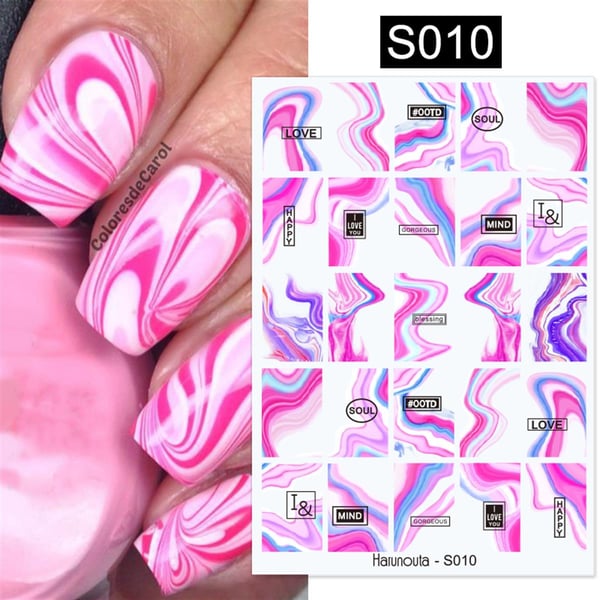 Üç boyutlu yapışkanlı sticker S010 (53790-4)