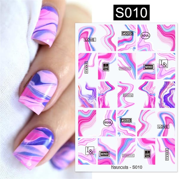 Üç boyutlu yapışkanlı sticker S010 (53790-4)