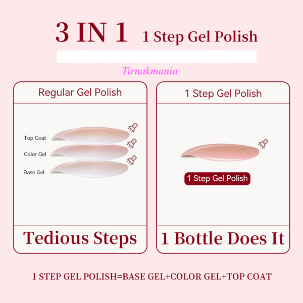 URSUGAR 12 ml 3in1 Kalıcı Oje UR-S01 (60018)