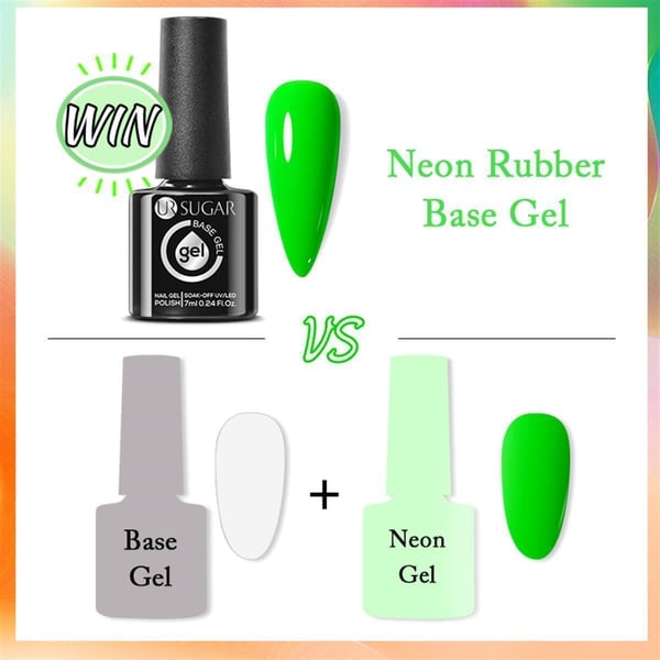 URSUGAR 7ml Neon Rubber Base Gel URB039 (56136)