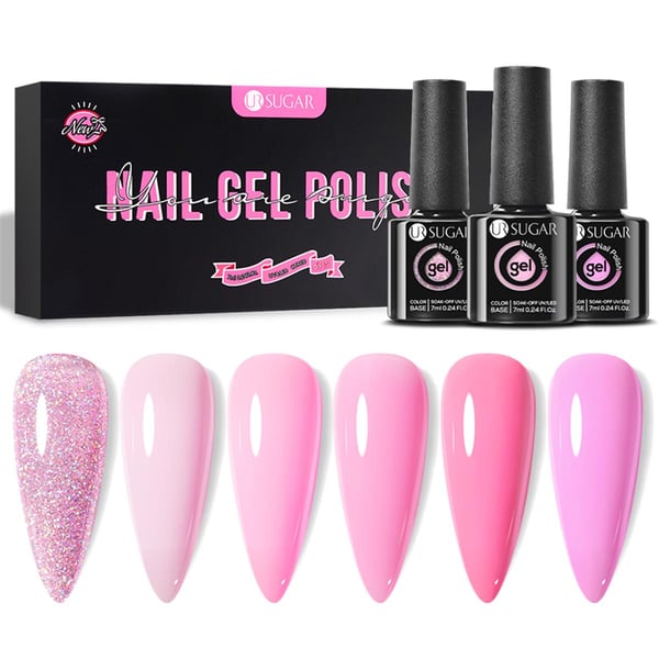 Ursugar kalıcı oje seti 6 adet/set SET3 (55648-3)