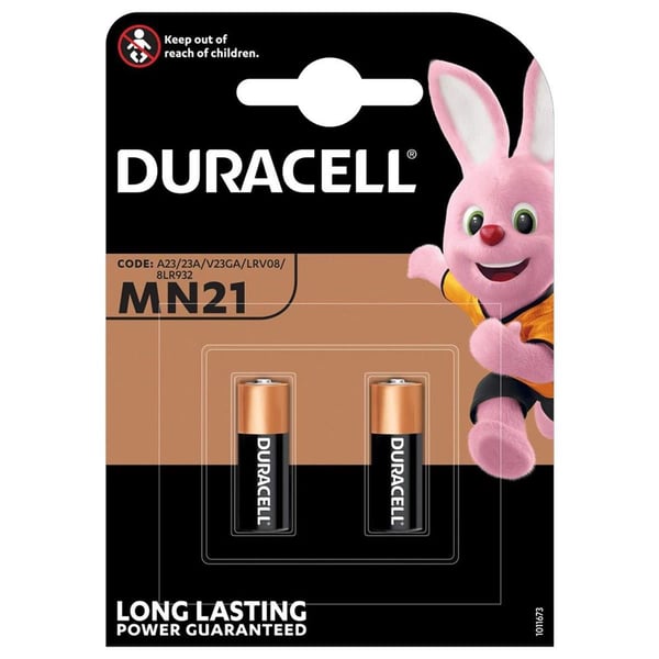 Duracell MN21 12V Alkalin 2'li Paket Pil