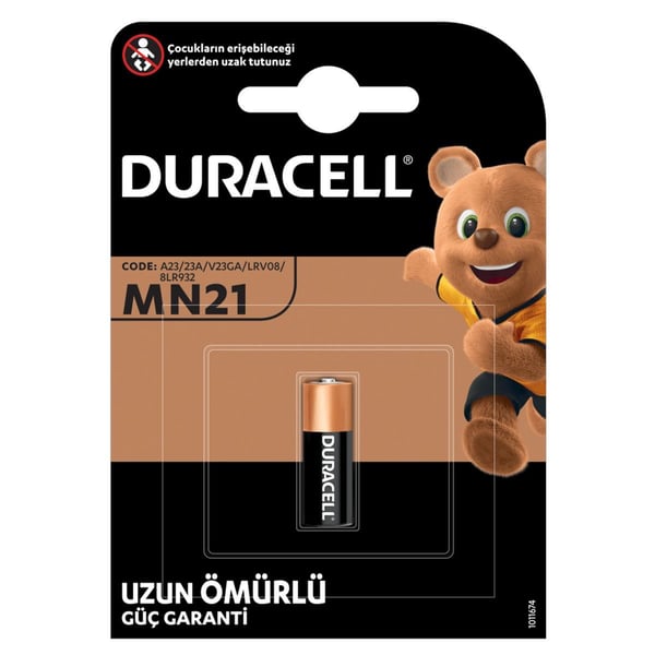 Duracell MN21 12V Alkalin Tekli Paket Pil