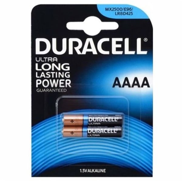 Duracell MX2500 Alkalın AAAA Kalem Pil 2'li Paket