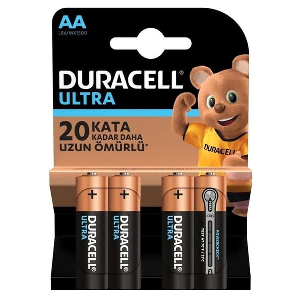 Duracell Turbo Max AA Alkalin 4'lü Paket Pil