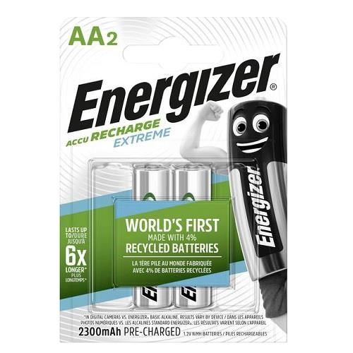 Energizer AA 1.2V Ni-MH 2'li Paket Pil - Extreme 