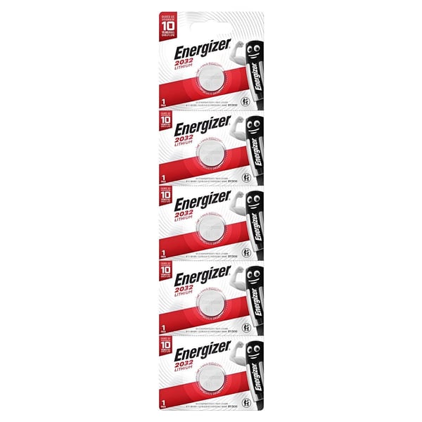 Energizer CR2032 3V Lithium 5'li Paket Pil 