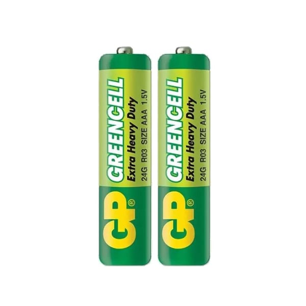 GP Greencell AAA 1.5V Alkalin 2'li Paket Pil
