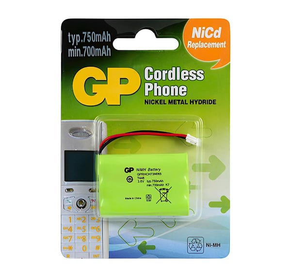 GP T446 3.6V 750mAh Şarj Edilebilir Telsiz Telefon Pili