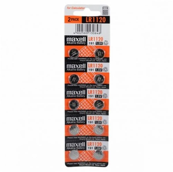 Maxell LR1120 1.5V Alkalin Buton Pil 10'lu Paket