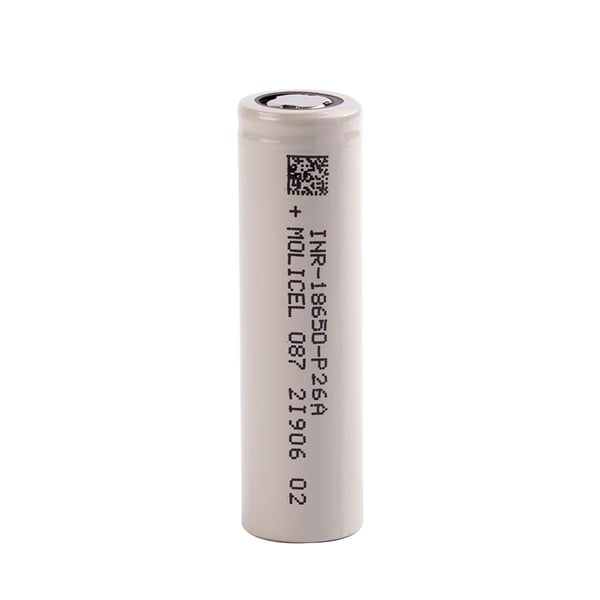 Molicel INR18650 P26A 3.7V 2600mAh 35A Li-ion Pil