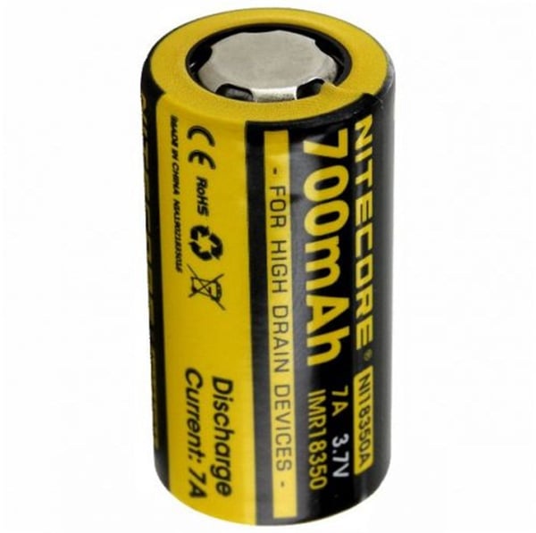 Nitecore IMR18350 700mAh Li-ion Pil