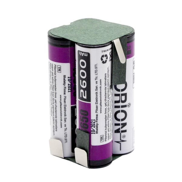 Orion 18650 14.8V 2.6Ah 4S Bms Devresiz Li-ion Batarya 